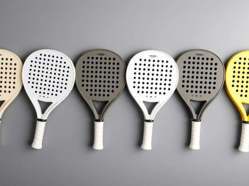 Raquettes de padel en gros à face perforée